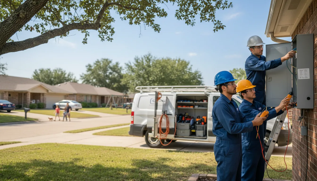 Certified electrician providing emergency electrical services in Coon Rapids, MN